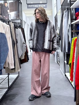 「アイテム（サングラス、グレー系）」を使った、まとまとさん（メンズ・175cm）の秋コーディネート