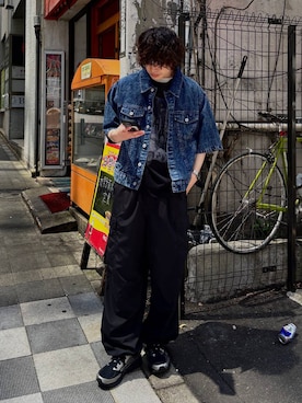 「LAKOLE（ラコレ）の【New Balance/ニューバランス】Fresh Foam Arishi TIRALUX / 576502（スニーカー、その他）」を使った、まとまとさん（メンズ・175cm）の春コーディネート