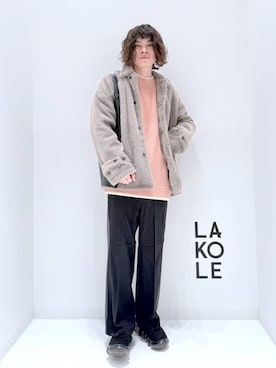 まとまとさん（メンズ・175cm）の冬コーディネート