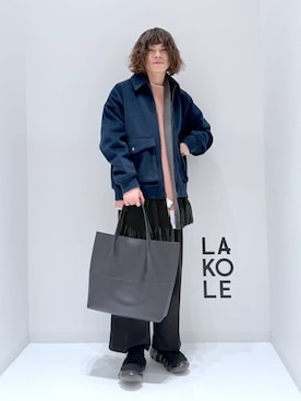 まとまとさん（メンズ・175cm）の冬コーディネート