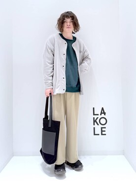 まとまとさん（メンズ・175cm）の冬コーディネート