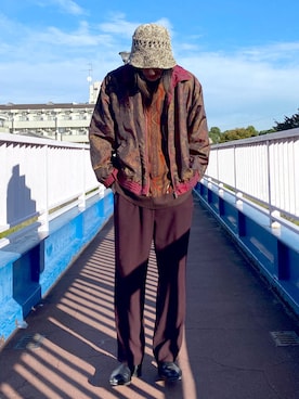 まとまとさん（メンズ・175cm）の秋コーディネート