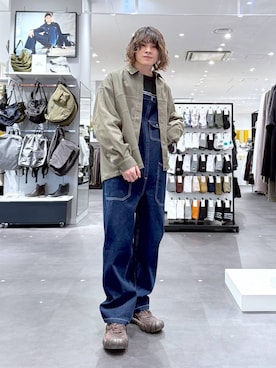 「LAKOLE（ラコレ）のアイテム（ブルゾン）」を使った、まとまとさん（メンズ・175cm）の冬コーディネート