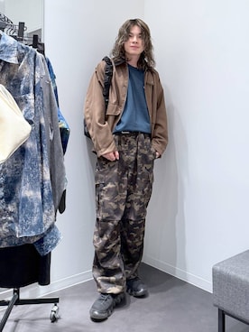 「LAKOLE（ラコレ）のアイテム」を使った、まとまとさん（メンズ・175cm）の秋コーディネート