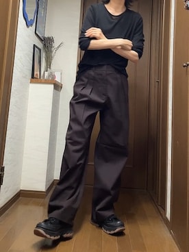 「アイテム（スニーカー）」を使った、enu_blackさん（レディース・163cm）の夏コーディネート