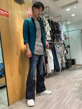 TOGAWAさん（メンズ・185cm）の夏コーディネート