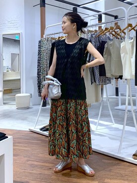 yuuさん（レディース・160cm）の夏コーディネート