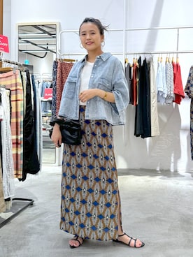 yuuさん(レディース・160cm)の夏コーディネート