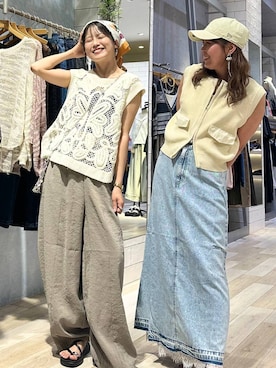 yuuさん(レディース・160cm)の夏コーディネート