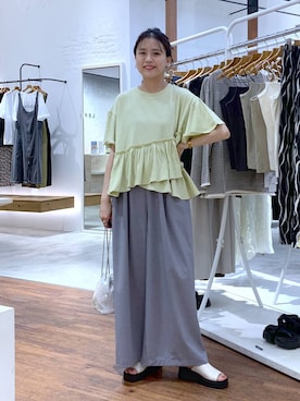 yuuさん（レディース・160cm）の夏コーディネート