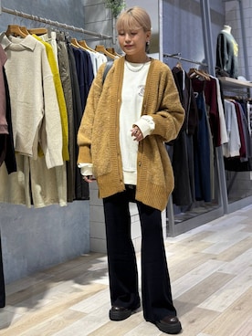 「アイテム（シュシュ）」を使った、yuuさん（レディース・160cm・30代）の秋コーディネート