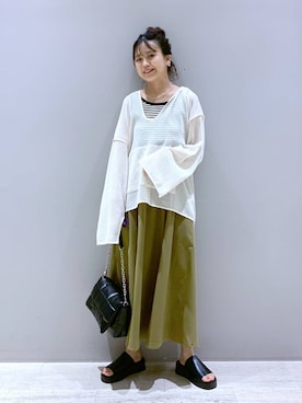 yuuさん(レディース・160cm)の夏コーディネート