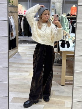 「LEPSIM」｜yuuさん（レディース・160cm）の冬コーディネート