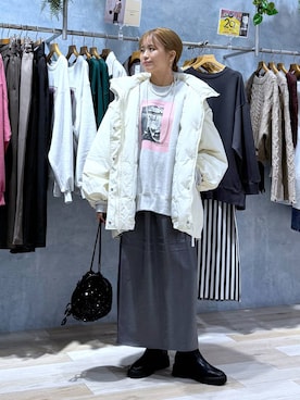「アイテム（スウェット）」を使った、yuuさん（レディース・160cm・30代）の秋コーディネート