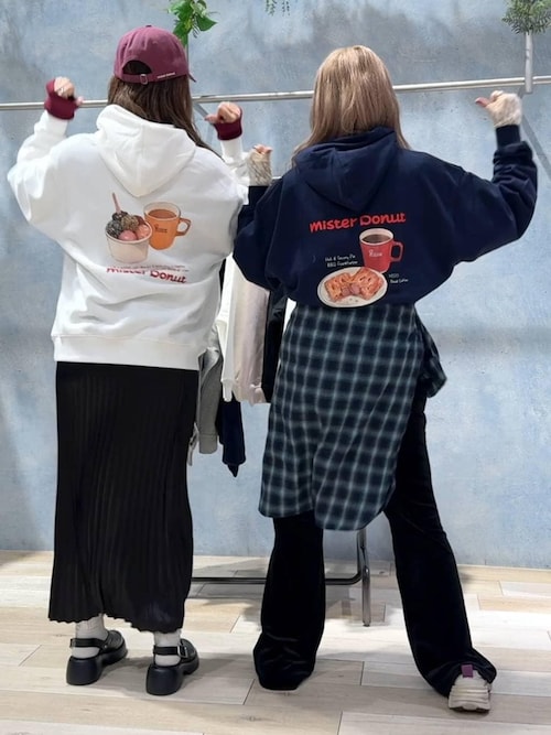 Mister Donut】イラストパーカー 627318（パーカー）｜LEPSIM