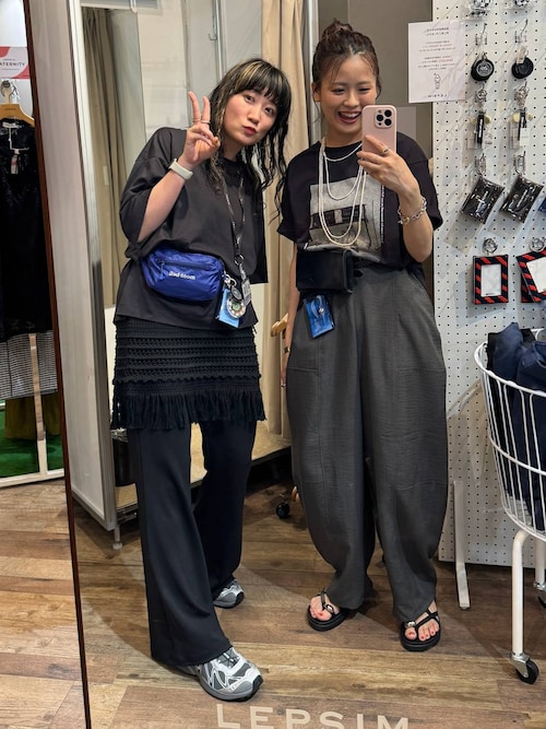 Yu&Shuさま専用 レプクル》バックパッチT 242850（Tシャツ/カットソー）｜LEPSIM