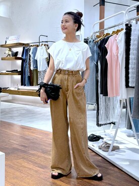 yuuさん（レディース・160cm）の夏コーディネート