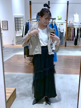 yuuさん（レディース・160cm）の夏コーディネート