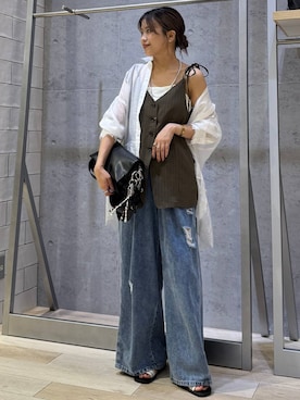 yuuさん(レディース・160cm)の夏コーディネート