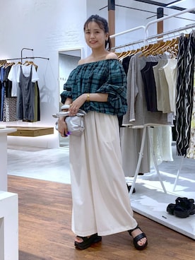 yuuさん(レディース・160cm)の夏コーディネート