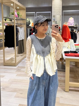 「LEPSIM（レプシィム）のアイテム」を使った、yuuさん（レディース・160cm）の春コーディネート