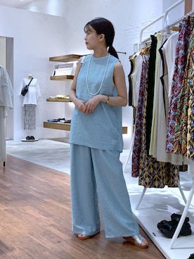 yuuさん（レディース・160cm）の夏コーディネート