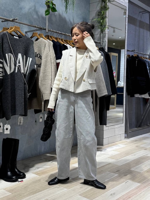 専用ページ！ セール】【入卒式／セレモニー】ツイードショートジレ 207939（その他