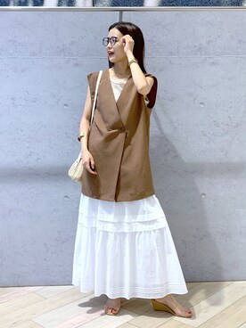 yuuさん（レディース・160cm）の夏コーディネート