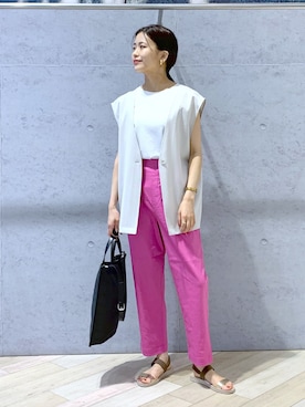 yuuさん（レディース・160cm）の夏コーディネート