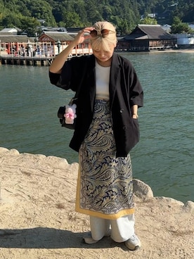 「アイテム（財布/小物）」を使った、yuuさん（レディース・160cm・30代）の夏コーディネート