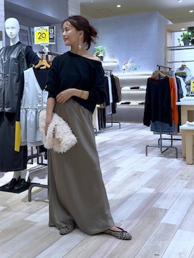「アイテム（スウェット）」を使った、yuuさん（レディース・160cm・30代）の秋コーディネート