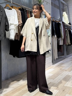 yuuさん（レディース・160cm）の春コーディネート