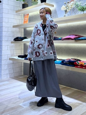 yuuさん（レディース・160cm）の冬コーディネート