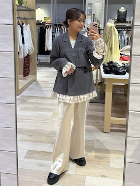 yuuさん（レディース・160cm）の春コーディネート