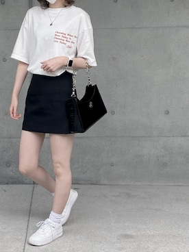 「moussy」｜tari.さん（レディース・169cm）の秋コーディネート