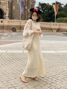 「chocomee（チョコミー）のアイテム（パンツ）」を使った、𝙴 𝚛 𝚒 𝚔 𝚊 さん（レディース・150cm）の秋コーディネート
