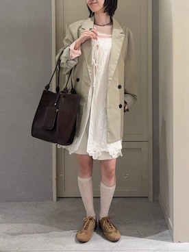 ideさん（レディース・160cm）の春コーディネート