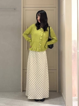 「アイテム（ボストンバッグ）」を使った、ideさん（レディース・160cm・20代）の冬コーディネート