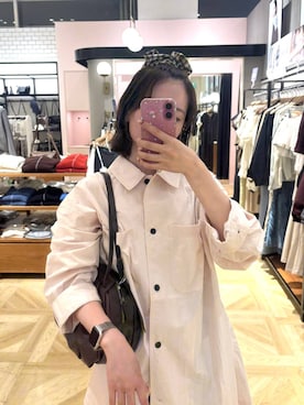 「LOWRYS FARM（ローリーズファーム）のアイテム（シャツ/ブラウス）」を使った、ideさん（レディース・160cm）の秋コーディネート
