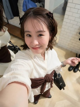 「LOWRYS FARM（ローリーズファーム）のアイテム（ハンドバッグ）」を使った、ideさん（レディース・160cm）の秋コーディネート