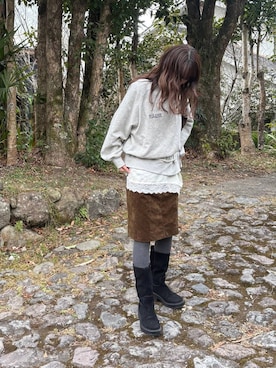 ideさん（レディース・160cm）の冬コーディネート