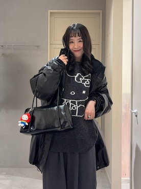 「アイテム（キーホルダー）」を使った、ideさん（レディース・160cm）の冬コーディネート