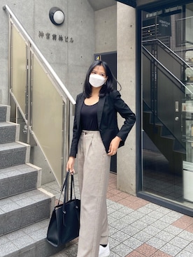 「business casual」｜angelさん（レディース・165cm）の秋コーディネート