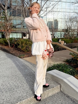 「clear（クリア）のアイテム」を使った、🧸🎈さん（レディース・151cm）の冬コーディネート