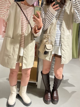 🧸🎈さん（レディース・151cm）の冬コーディネート