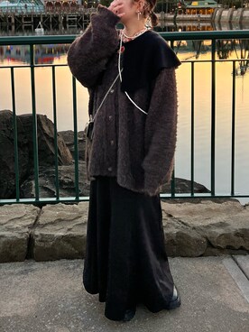 「ユニバ」｜「アイテム（その他）」を使った、🧸🎈さん（レディース・151cm）の冬コーディネート