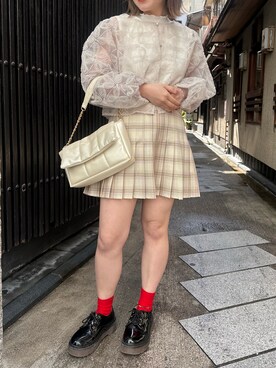 「フレンチガーリー」｜「アイテム（その他）」を使った、🧸🎈さん（レディース・151cm）の春コーディネート