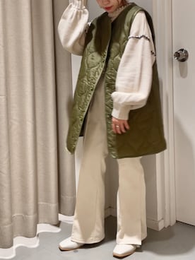 「ステッチ」｜「アイテム（その他）」を使った、🧸🎈さん（レディース・151cm）の秋コーディネート