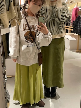 「ステッチ」｜「アイテム（その他）」を使った、🧸🎈さん（レディース・151cm）の冬コーディネート