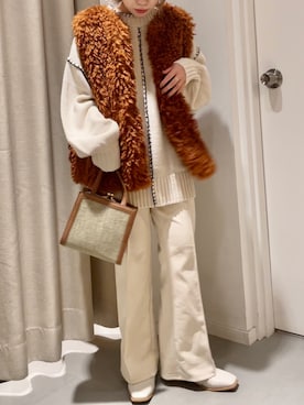 「ステッチ」｜「アイテム（その他）」を使った、🧸🎈さん（レディース・151cm）の秋コーディネート